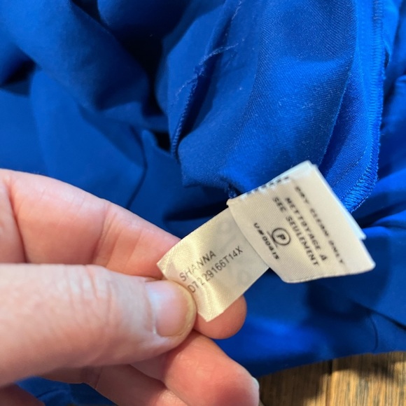 💙 Diane von Furstenberg Royal Blue Sleeveless Dress – Size 14 - Picture 3 of 13